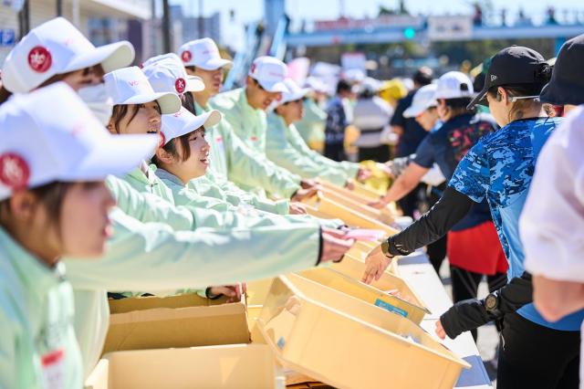 2025大会給水・給食活動の様子