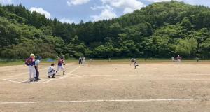 ブラインドベースの試合風景